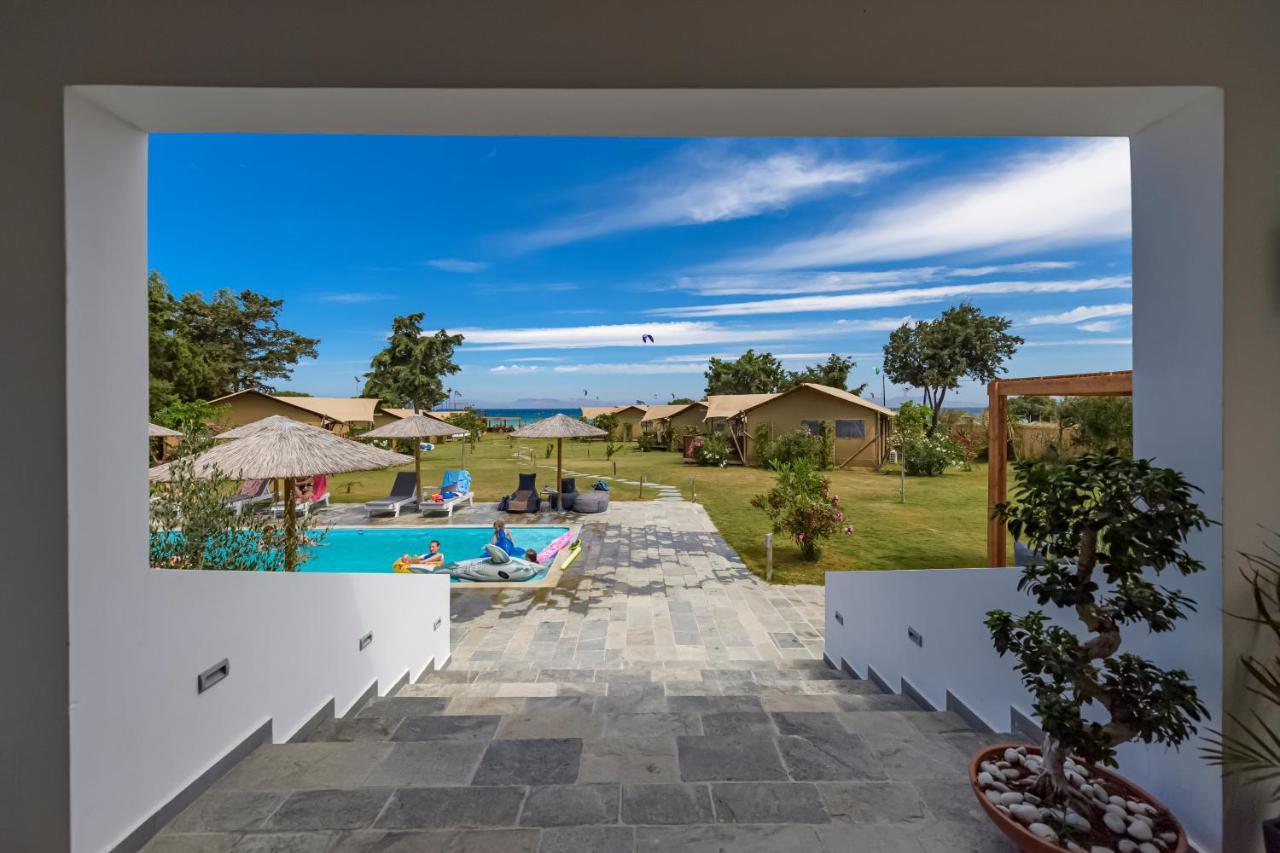 Logos Beach Village เธโอโลกอส ภายนอก รูปภาพ